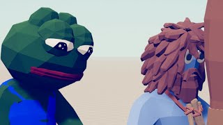 Pepe the Frog vs ALL UNITS Meme Character TABS Mod Totally Accurate Battle Simulator [upl. by Ennagroeg]