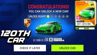 Asphalt 9  Unlocked PORSCHE 911 GT3 RS  Korean Food Festival MultiCard Pack 1My 120th Car 🤩 [upl. by Ellivnarg471]