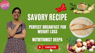 Savory breakfast ideas vegetarian in 2024  Perfect Breakfast For Weight Loss [upl. by Mohkos]