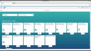 SAP Business Client 60  Integrating Fiori launchpad [upl. by Schlessel]