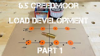 65 Creedmoor Load Development Part 1 [upl. by Clauddetta]