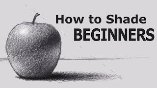 How to Shade with PENCIL for BEGINNERS [upl. by Euqitsym]