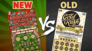 New Holiday Scratch Offs vs Classics Which 10 Ticket Wins [upl. by Trilley]