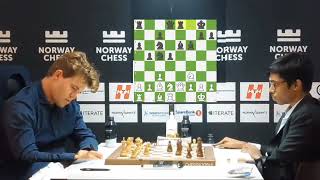 Magnus vs Praggnanandha  Norway Chess 2024 [upl. by Aneeroc]