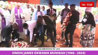 CELEBRATING THE LIFE OF SIMON JAMES OKWAMA MUNIKAH [upl. by Ahtiek]