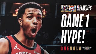 2024 NBA Playoffs Thunder vs Pelicans Game 1 HYPE [upl. by Gambrell]