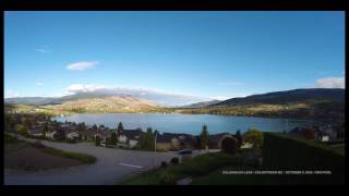 Timelapse video of Kalamalka Lake and Coldstream BC [upl. by Glialentn588]