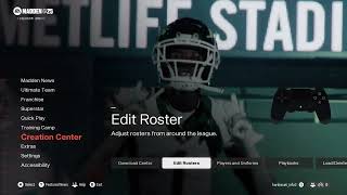 How to Download the Latest Rosters in Madden NFL 25 [upl. by Xavler]