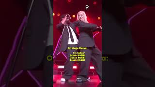 Bruno changed the lyrics surprising Rosé🤣🤣 blackpink rosé brunomars parchaeyoung apt [upl. by Viole]