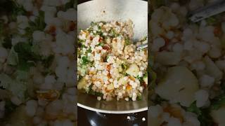 Very easy tomato sabudana khichadi  vrat wali khichadi  tasty sabudana khichadi food cooking [upl. by Sulohcin594]