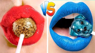 CON NGƯỜI VS CHÓ Thử Thách Đồ Ăn  Các Mẹo Đồ Ăn Thú Vị và Tình Huống Hài Hước từ Gotcha Viral [upl. by Yrevi]