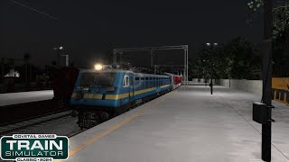 Train Simulator Classic 2024 WAG 7 Erode Nellai SF Express12632 Tirunelveli to Chennai Egmore [upl. by Sidonnie]