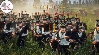 Headon Collision At Znaim Napoleon Total War 3 4v4 [upl. by Akcira]