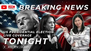 Special Election Updates US Presidential Election Live Coverage by Kathlyn [upl. by Enyr601]