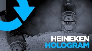 Heineken Hologram Animation  360Activate [upl. by Aslin]