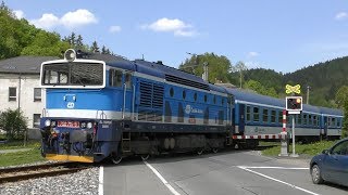 Martin96CLC  Czech  Slovak Level Crossing 2018  České a slovenské železniční přejezdy [upl. by Icrad]