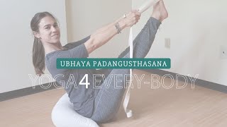 Ubhaya Padanghustasana or Both Big Toe Pose Yoga 4 EveryBody [upl. by Cralg637]