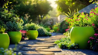 Maximizing Space with Green Planters Garden Landscaping Ideas [upl. by Lose]