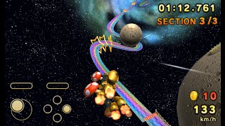 MK7 TAS 3DS Rainbow Road 200cc  115626 [upl. by Elleuqar]