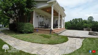 Techo Bloc Blue 60 Champlain Grey  Backyard Patio amp Walkway [upl. by Arim]