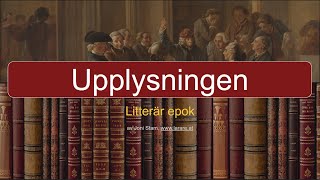 Webblektion litterära epoken upplysningen [upl. by Ahsinot800]