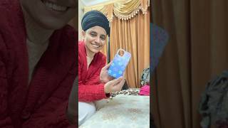 Chalo paint kriye is boring je phone cover nu into pastel colours 🎨 minivlog shorts DIY [upl. by Leivad279]