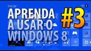 Aprenda a usar o novo Windows 8 3  Configurações personalização contas e notificações [upl. by Drugge139]