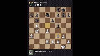 Tigran Petrosian vs Mikhail Tal  Candidates Tournament 1962 [upl. by Manton606]