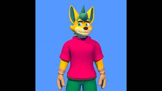 Jaspin Animation Test animation blender furry [upl. by Romy965]