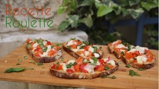 Bruschetta tomates et mozzarella [upl. by Fates]