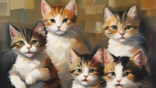 Cat song for babies catlover 1millionviews catsong [upl. by Mosnar]