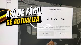 Cómo DESCARGAR E INSTALAR nuevas ACTUALIZACIONES en el TESLA [upl. by Joed]