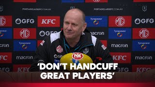 Ken Hinkley on Port Power’s grinding win  Port Press Conference  Fox Footy [upl. by Anurag]