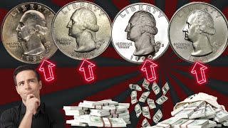 Top 4 Ultra Rare Coins Washington Quarter Dollar Coins Worth A Lot Of Money [upl. by Yrrad]