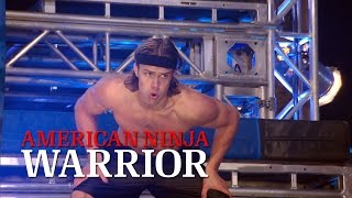 Rob Moravsky at the St Louis Finals  American Ninja Warrior [upl. by Clarinda]