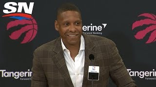 Toronto Raptors Full Press Conference  Masai Ujiri on Trading DeMar DeRozan for Kawhi Leonard [upl. by Nosnorb709]