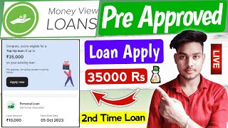 Money view loan kaise le live proof  Money view pre approved loan  Money view loan Tech HackerJi [upl. by Schalles]