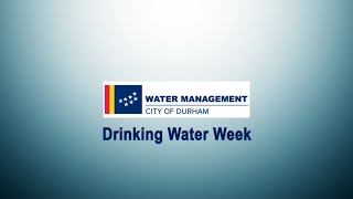 Drinking Water Week  Durham Department of Water Management receives Mayor Schewels proclamation [upl. by Atat]