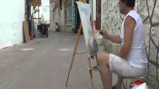 Watercolor  Plein Air 4  ILYA IBRYAEV [upl. by Anibur582]