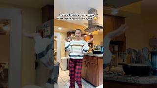 Comment what you think 😆🎀🎄 fypシ゚ funny skit dance christmas trend shorts outfit viral [upl. by Yenreit]