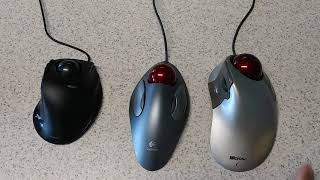 Trackball vs Optical Mouse [upl. by Arim402]