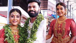 Actress Durga Krishna Marriage  Durga Krishna Wedding with Arjun Raveendran [upl. by Naasar516]