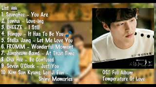 Temperature Of Love 사랑의 온도 OST Full Album [upl. by Esadnac]