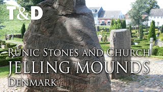 Jelling Mounds Runic Stones and Church  Denmark  Travel amp Discover [upl. by Ylicic]