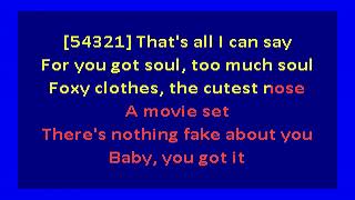 Brenton Wood  Baby you got it karaoke [upl. by Ydwor]