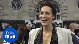 Phoebe WallerBridge says Bond is James Bond on Daniel Craigs departure at premiere [upl. by Zorine]