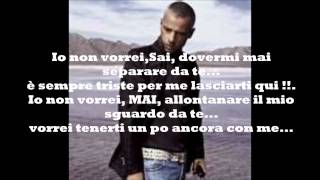 Eros Ramazzotti  Canzone per lei  TESTO [upl. by Ahsiruam]