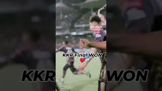 kkr final won kkr ipl ipl2024 india icc trending kkrwonviralviedo [upl. by Acimahs356]