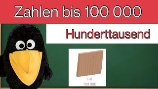 Zahlen bis 100 000 Mathematik Klasse 4 Grundschule Zahlensystem Zehnersystem Einführung [upl. by Susanne859]