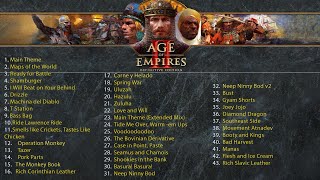 Age of Empires 2 Definitive Edition 🎵 Full OST Remastered Soundtracks With Indexes 🎹 [upl. by Carmela]